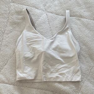 lululemon athletica White Tank Top